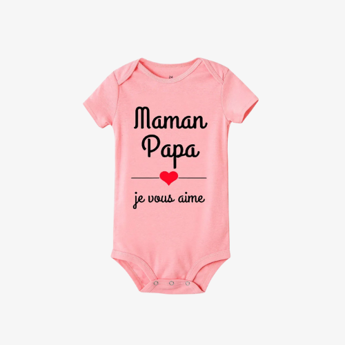 Baby “I Love You” Bodysuit