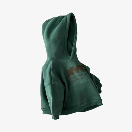 Autumn Fleece Hoodie Top