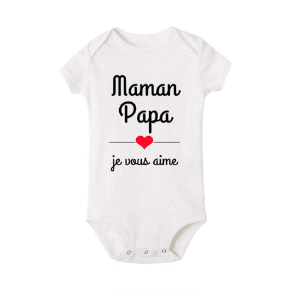 Baby “I Love You” Bodysuit