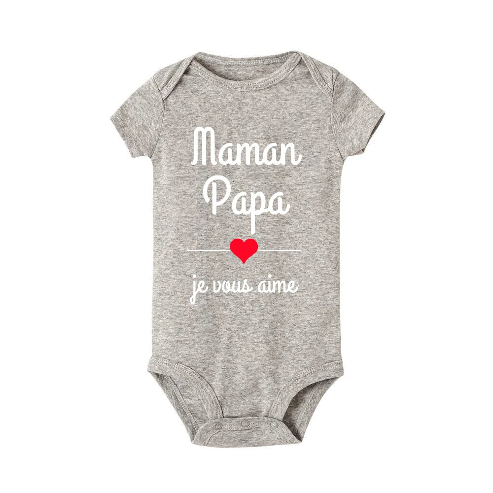 Baby “I Love You” Bodysuit