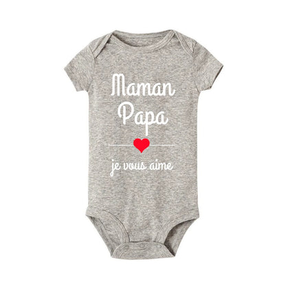 Baby “I Love You” Bodysuit