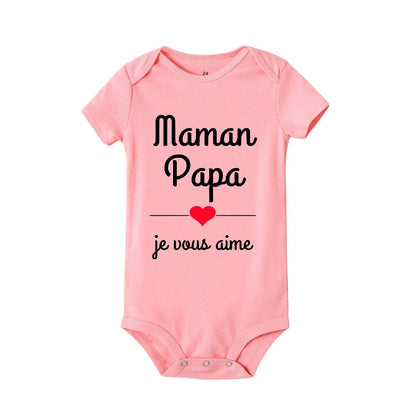 Baby “I Love You” Bodysuit
