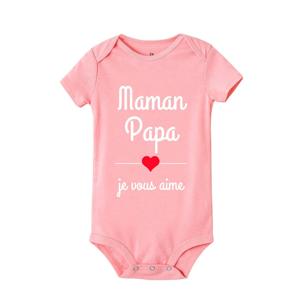 Baby “I Love You” Bodysuit