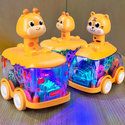 Baby Animal Push Pull Cars