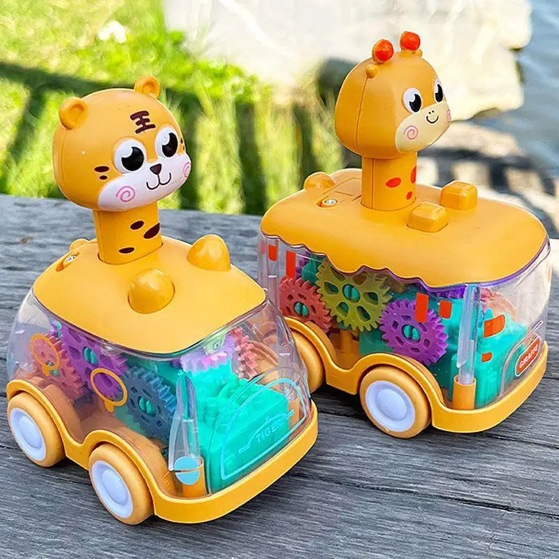 Baby Animal Push Pull Cars