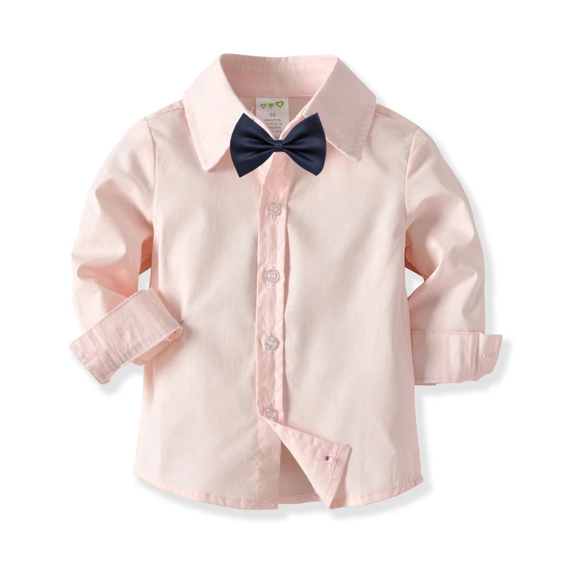 Boys Cotton Long Sleeve Shirt