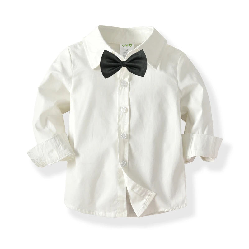 Boys Cotton Long Sleeve Shirt
