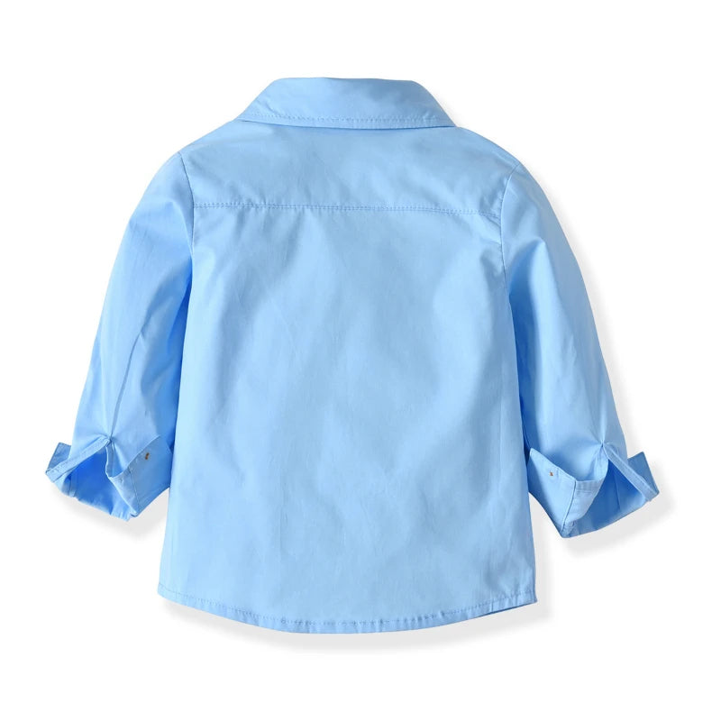 Boys Cotton Long Sleeve Shirt