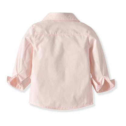 Boys Cotton Long Sleeve Shirt